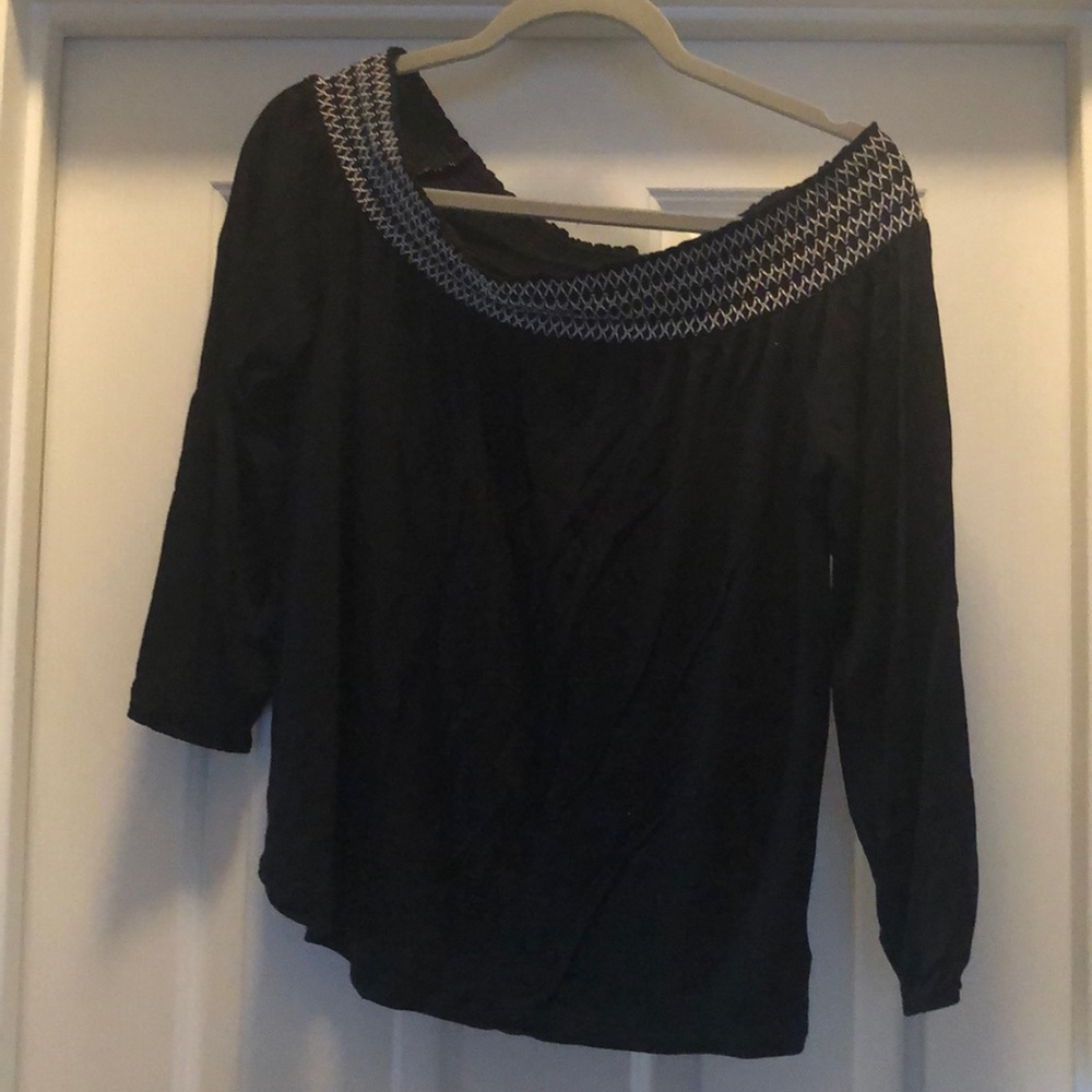 Off the shoulder shirt